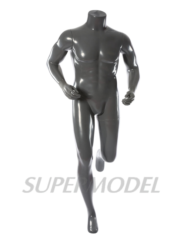 Headless running male mannequin Headless running male mannequin