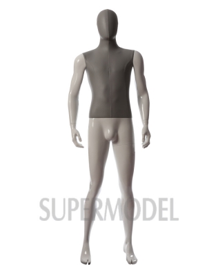 Leather covered mannequin